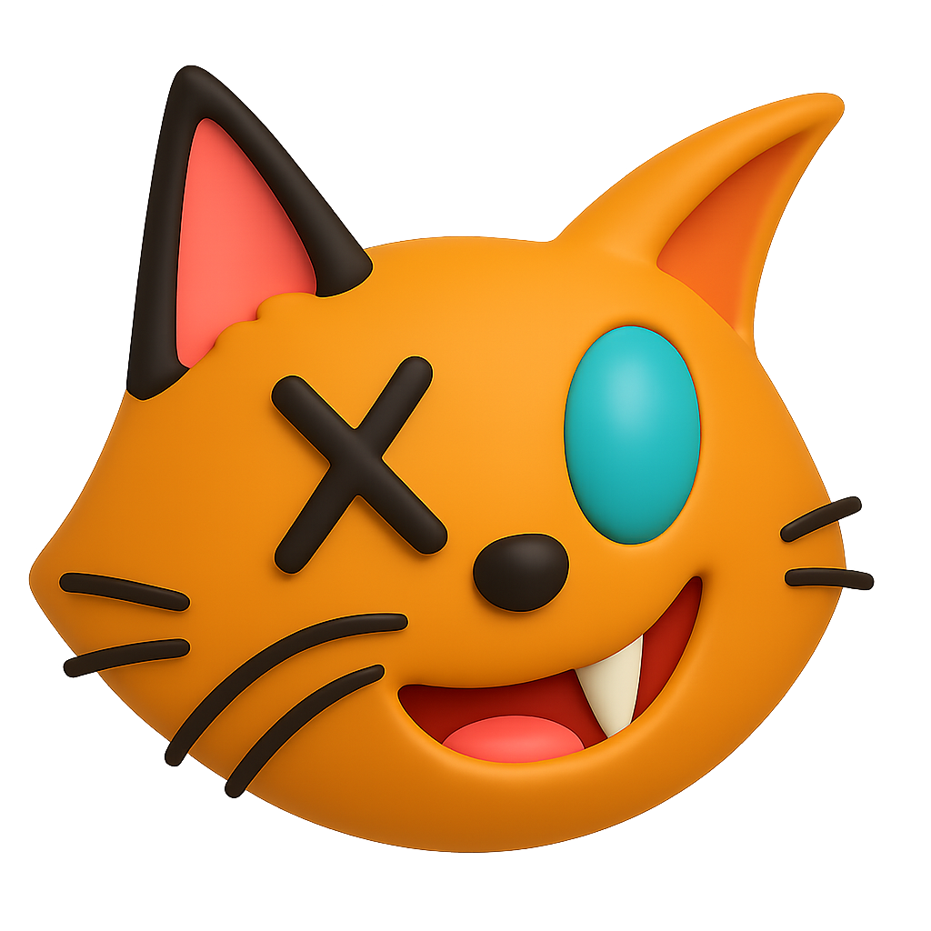 Delirious Cat Logo